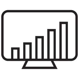 Free Graph Presentation  Icon