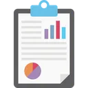 Free Graph Report Graph Stock Report Icon