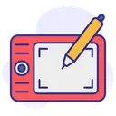 Free Graphic Tablet Pen Tablet Drawing Tablet Icon