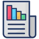 Free Statistical Analysis Business Analytics Business Report Icon