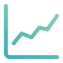 Free Graphique Lineaire Graphique Analyse Icône