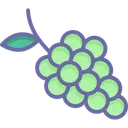 Free Grappe De Raisin Nourriture Fruits Icon