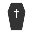 Free Grave Yard Coffin Tombstone Icon