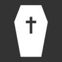 Free Grave Yard Coffin Tombstone Icon