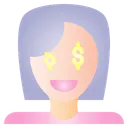 Free Greed Feeling Face Icon