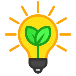 Free Green Electricity  Icon