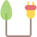 Free Plugs Leaves Ecology Icon