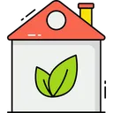 Free Green House Eco House Eco Home Icon