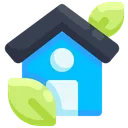 Free Ecology Environment Green Home Icon