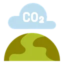 Free Urban Planning Carbon Capture Global Cooperation Icon