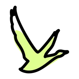 Free Grey goose Logo Icon