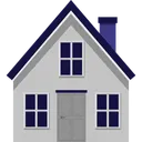 Free Grey House House Home Icon