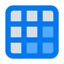 Free Grid Layout Rubik Icon