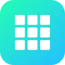 Free Grid Application Menu Icon