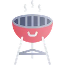 Free Spring Season Grill Icon