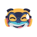 Free Grining with Sweat  Icon
