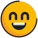Free Emoticon Emoji Grinning Icon
