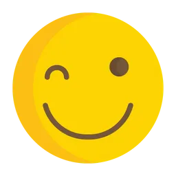 Free Winking Face Emoji Icon