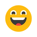 Free Grinning Face With Big Eyes Emotion Emoticon Icon
