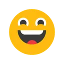 Free Grinning Face With Big Eyes Emotion Emoticon Icon
