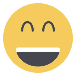 Free Grinning Face With Smiling Eye Emoji Icon
