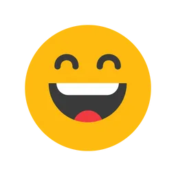 Free Grinning Face With Smiling Eyes Emoji Icon