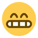 Free Grinning Face With Icon