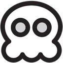 Free Group Skull Ghost Icon