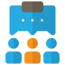 Free Social Collaboration Corporate Icon