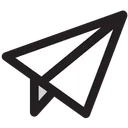 Free Group Plane Send Icon