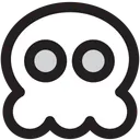 Free Group Skull Ghost Icon