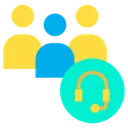 Free Support Group Support Team Customer Icon
