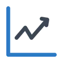 Free Growth Chart Graph Icon