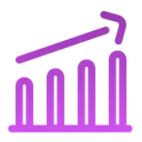 Free Growth Business Graph Icon