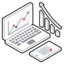 Free Growth Analysis Online Analytics Business Growth Icon