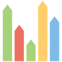 Free Bar Chart Growth Icon