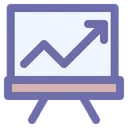 Free Growth Chart  Icon