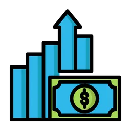 Free Growth Chart  Icon