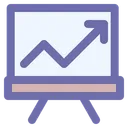 Free Growth Success Financial Icon