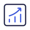 Free Growth Chart  Icon