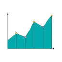 Free Growth Chart Graph Icon