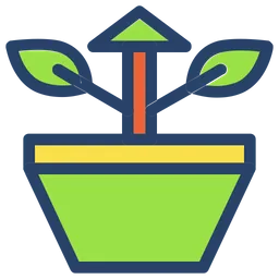 Free Growth Plant  Icon