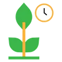 Free Growth Time  Icon