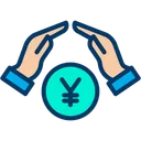 Free Growth Coins Yen Icon