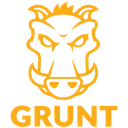 Free Grunt Line Wordmark Icon