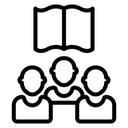 Free Grupo De Estudio Icono