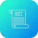 Free Gst Bill Tax Icon