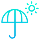 Free Guarda Chuva Protecao Ensolarado Ícone