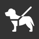Free Guide Dog Dog Pet Icon