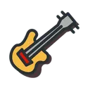 Free Guitar Strings Rhythm Icon